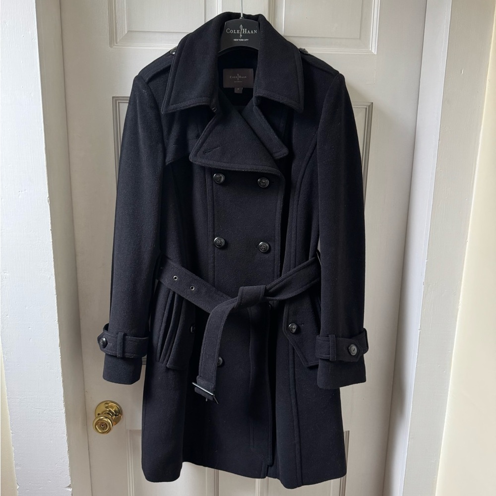 Cole Haan Wool Pea Coat